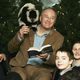 Author Philip Pullman at his Find Your Daemon exhibition, based on his book trilogy, at London Zoo in 2004. (Photo: MJ Kim/Getty Images)